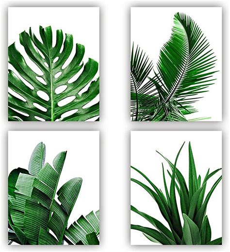 2025 Best Of Tropical Leaves Wall Art
