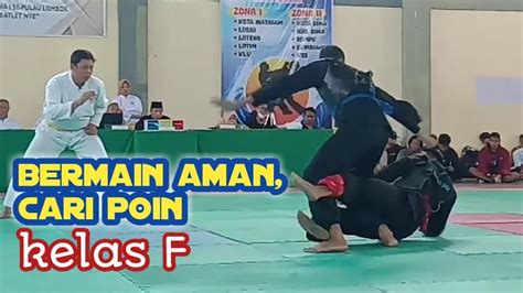 Sirkuit Pencak Silat Kelas Berat Amankan Poin Lombok Barat Biru X