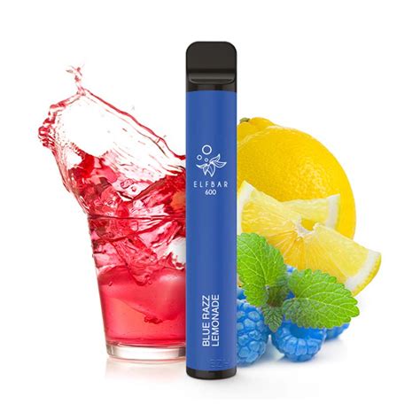 Elf Bar 600 Einweg E Zigarette Blue Razz Lemonade 20mg Kaufen VAPST