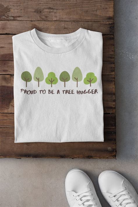 Proud To Be A Tree Hugger Graphic Tee Etsy