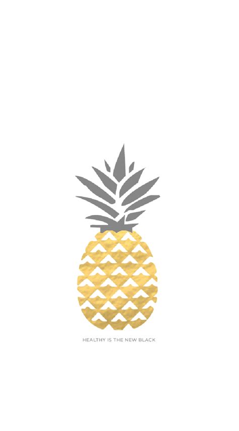 Gold Pineapple Wallpapers Wallpaper Cave