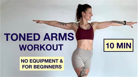 Toned Arms Workout Bye Winking Arms Beginner Workout No