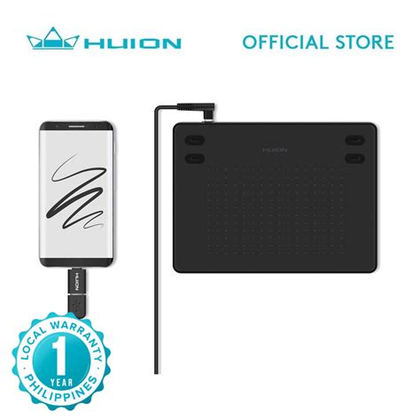 Huion Inspiroy Rte Battery Free Levels Programmable Press