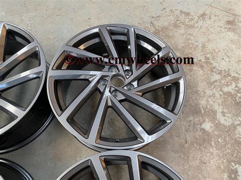 19” Vw Spielberg Style Wheels Gloss Gun Metal Cmwheels