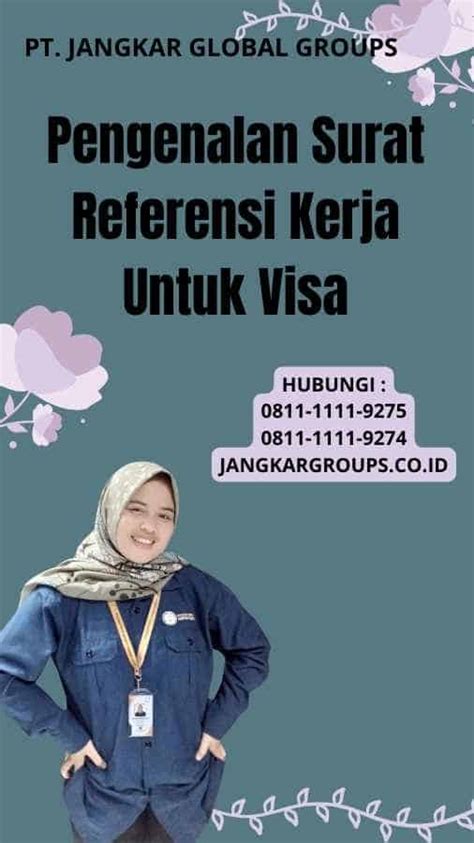 Surat Referensi Kerja Untuk Visa Jangkar Global Groups