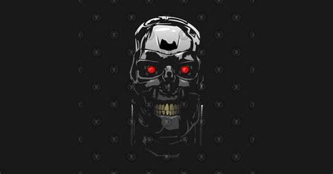 Terminator skull - The Terminator - Sticker | TeePublic