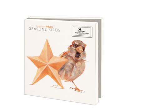 Buy Card Folder With Env Square Seasons Brids Angelique Weijers