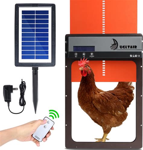 Amazon Automatic Chicken Coop Door Solar Powered Chick Door