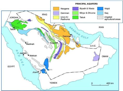 Shows Groundwater Basins In Saudi Arabia Farming In The Desert Is