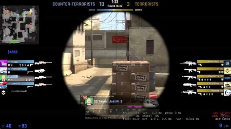 Momente CS GO 1 1v4 AWP D2 Long YouTube