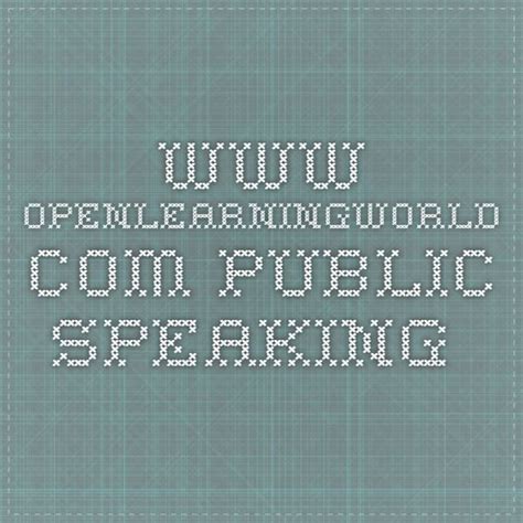 Public Speaking Free Online Course On Public Speaking Public