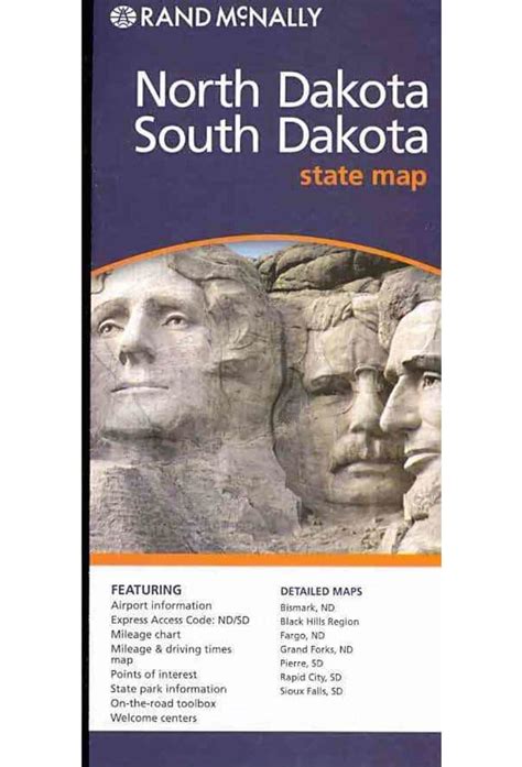 Rand Mcnally North Dakota South Dakota State Map Book 2010 By Rand Mcnally And Company Rand