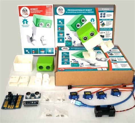 Robot OTTO Zestaw Edukacyjny Arduino 7176059287 Oficjalne