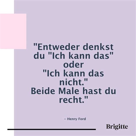 Spr Che Zitate F R Mehr Selbstvertrauen Brigitte De