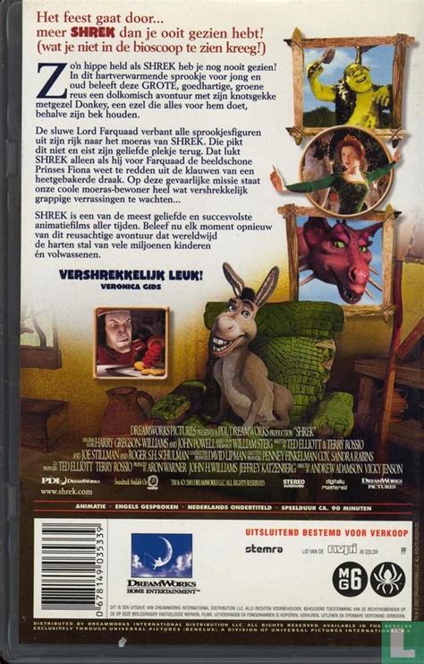 Shrek Vhs Vhs Video Tape Lastdodo