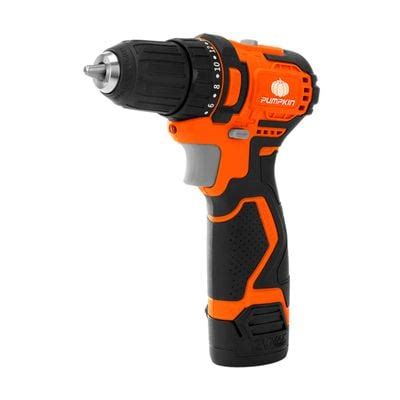 V Brushless Cordless Drill Pumpkin J Bd Orange Black