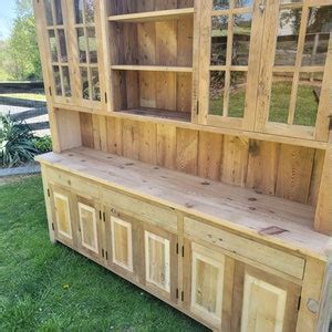 Back In Stock Farmhouse Hutch Barnwood Farmhouse Stepback Hutch Farm