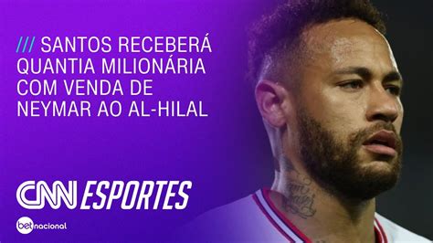 Santos deve receber quantia milionária venda de Neymar ao Al Hilal