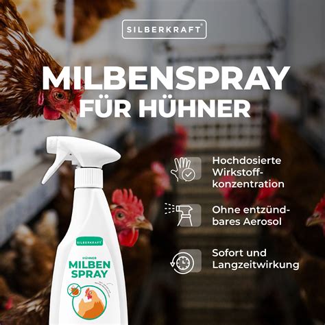 SILBERKRAFT Milbenspray Hühner 4x500 ml Shop Apotheke