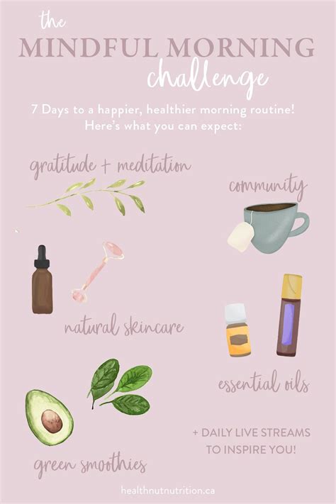 The Mindful Morning Challenge • 7 Days To A Happier Healthier Morning