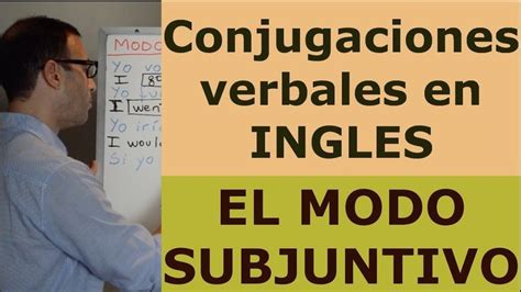 Conjugar Verbos En Ingles Modo Subjuntivo En Ingles Verbos Ingles