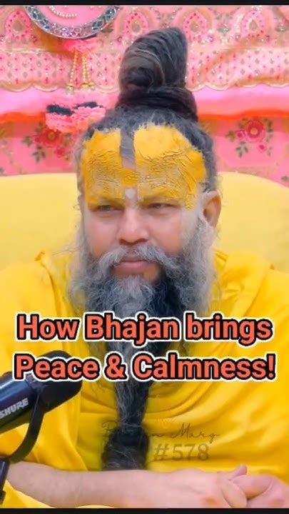 Bhajan Brings Peace And Calm To Mind Shorts Premanandjimaharaj Peace