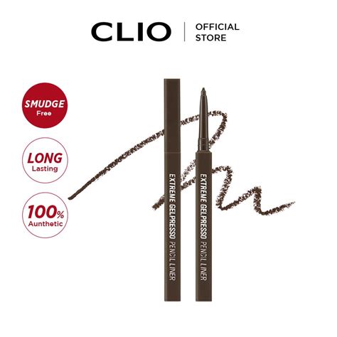 Clio Extreme Gelpresso Pencil Liner Color To Choose Shopee Malaysia