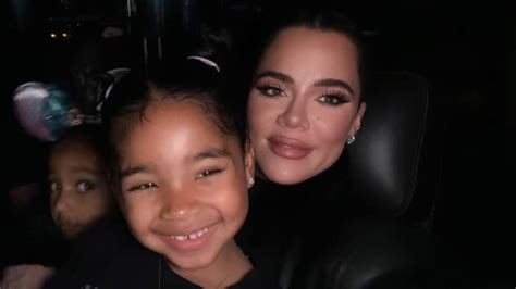 Khloé Kardashians Daughter True Thompson Attends First Concert Falls