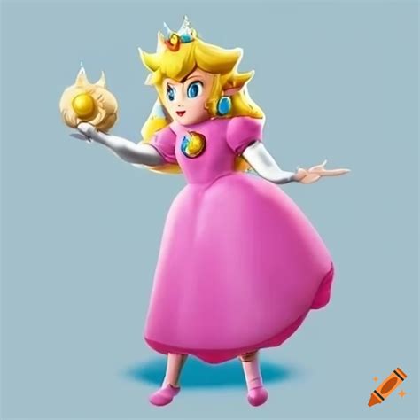 Princess Peach And Link Dressed In Each Other S Costumes On Craiyon