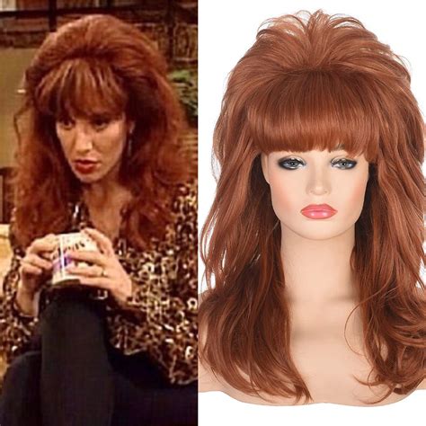 80s Peggy Bundy Bouffant Auburn Red Vintage Costume Wig New Etsy