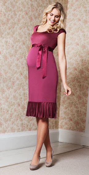 Lauren Maternity Dress Raspberry Spice Maternity Wedding Dresses