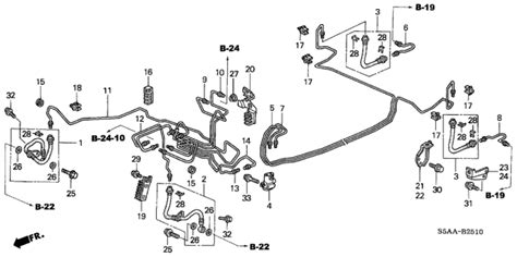 Brake Lines (ABS) - 2004 Honda Civic 4 Door EX KA 4AT