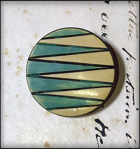 Vintage Art Deco Celluloid Button In My Collection Flickr