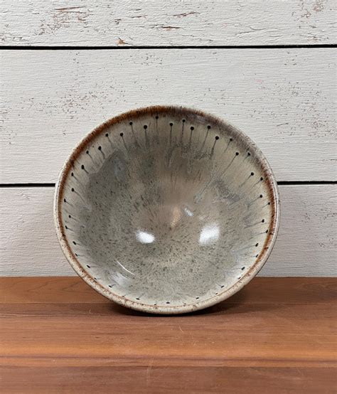 Handmade Pottery Bowl, Wheel Thrown Stoneware, Ceramic Bowl, Cereal ...