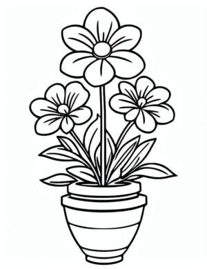 188 Desenhos De Flores Para Colorir E Imprimir