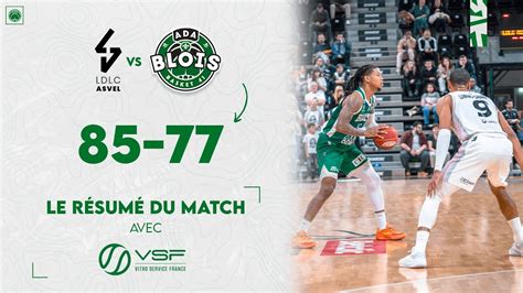 R Sum Ldlc Asvel Vs Ada Blois Betclic Elite Youtube