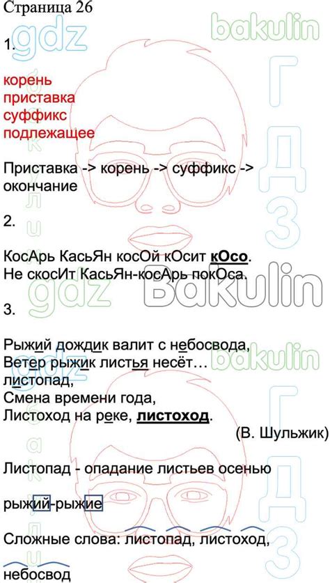 ГДЗ проверочные работы по русскому языку 4 класс Канакина Школа России ...