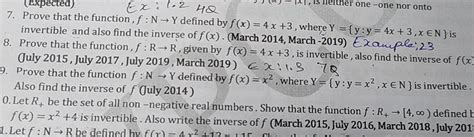 Prove That The Function F Ny Defined By F X X Where Y Y Y X