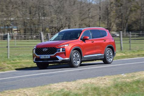 Hyundai Sante Fe Hybride Que Vaut Le Nouveau Suv Places