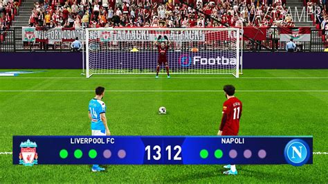 Pes Liverpool Vs Napoli Uefa Champions League Penalty