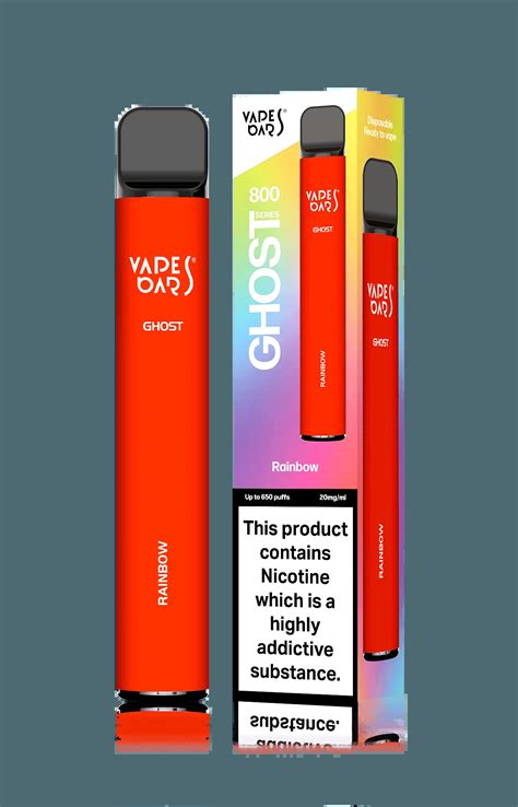 Vapes Bars Ghost 800 Disposable Pen Rainbow