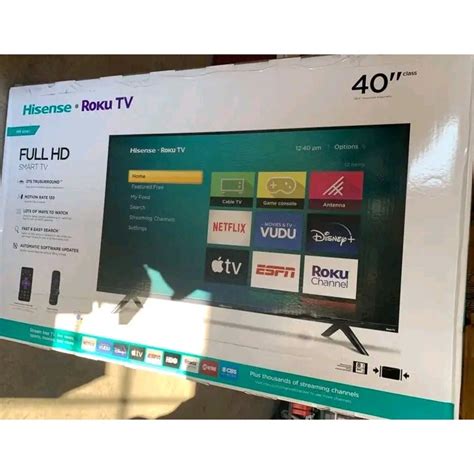 Hisense 58 Class 4K UHD LED LCD Roku Smart TV HDR R6 Series 40 OFF