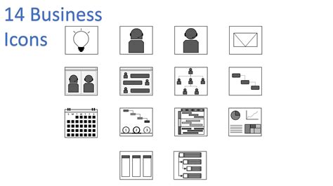 Powerpoint Business Icons - Etsy