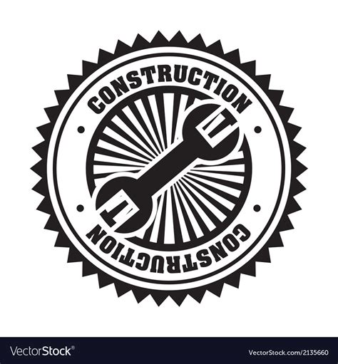 Construction design over white background Vector Image