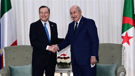 La Guerra Del Gas Accordo Italia Algeria Draghi Firma L Accordo Per