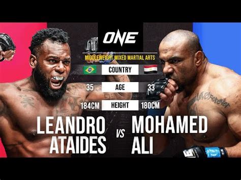 Nasty Flying Knee Knockout Ataides Vs Ali One Championship The