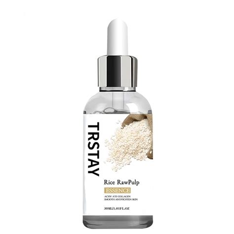 White Rice Face Serum Hyaluronic Acid Liquid Essence Shrink Pore