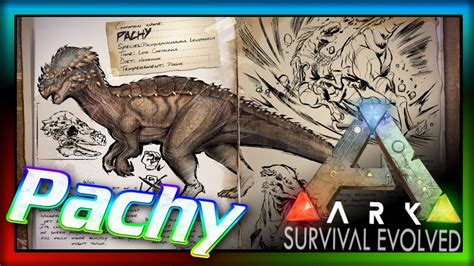 Pachycephalosaurus Ark Survival Evolved Dossier Pachy Info