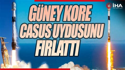 Güney Kore Askeri Casus Uydusunun Başarılı Bir Şekilde Yörüngeye