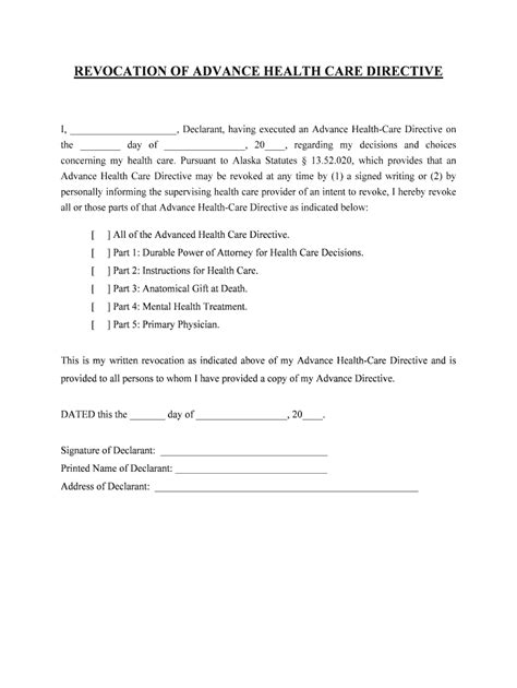 Advance Health Care Directive Of Delaware Health And Social Form Fill